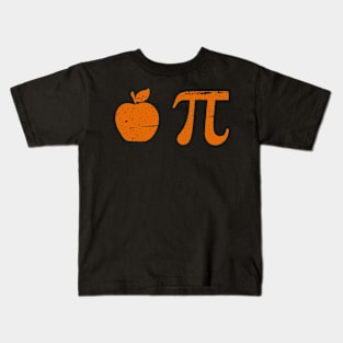 Pi Day Shirt - Apple Pi Algebra Math π Kids T-Shirt